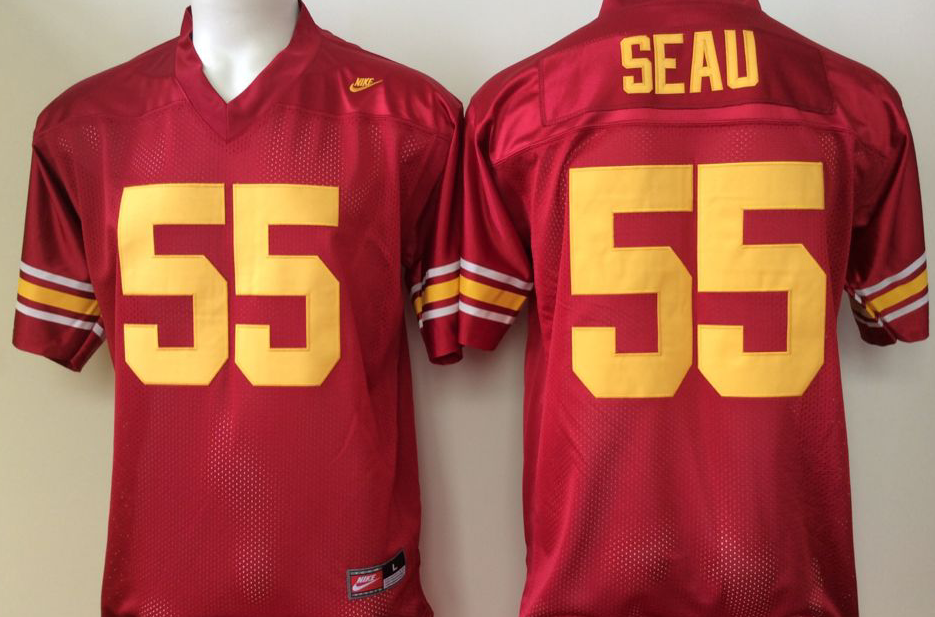 NCAA Men USC Trojans Red 55 seau style 2.